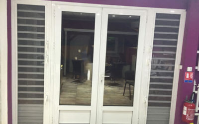 PORTES LARGES / MENUISERIE ALUMINIUM